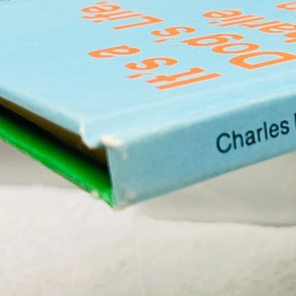 EVUC Book: "It's A Dog's Life, Charlie Brown," Peanuts Book, Charles M. Schulz - Picture 10 of 10